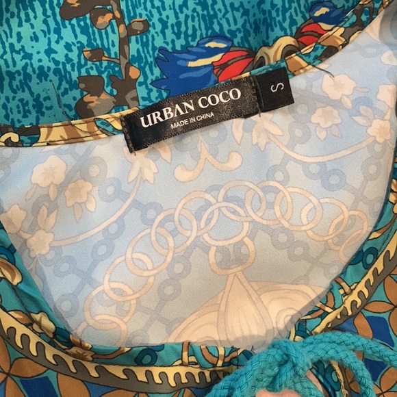 Bohemian tribal print mini dress - Picture 12 of 12